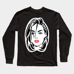 Hair Tattoo Long Sleeve T-Shirt